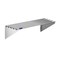 Amgood 18 in. x 48 in. Stainless Steel Tubular Wall Shelf AMG WS-TR-1848 - alternate 1